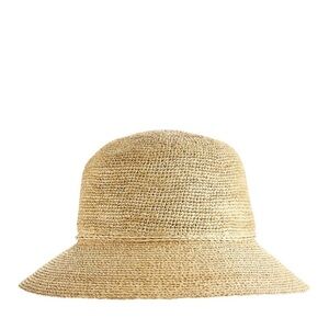 Coolibar Tan Rafia Sun Hat, UPF 50, NWOT
